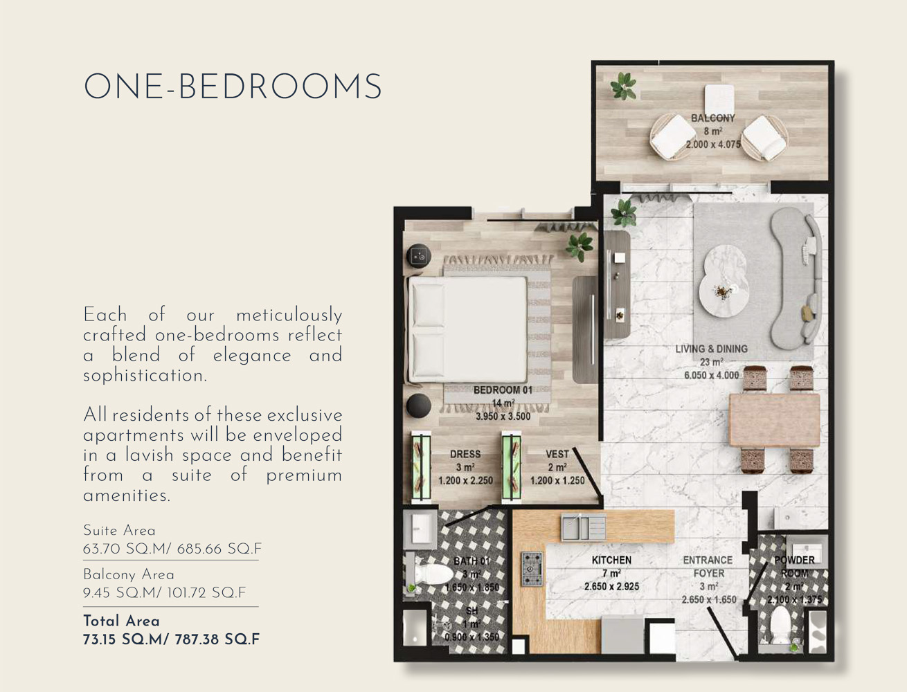 2 Bedroom